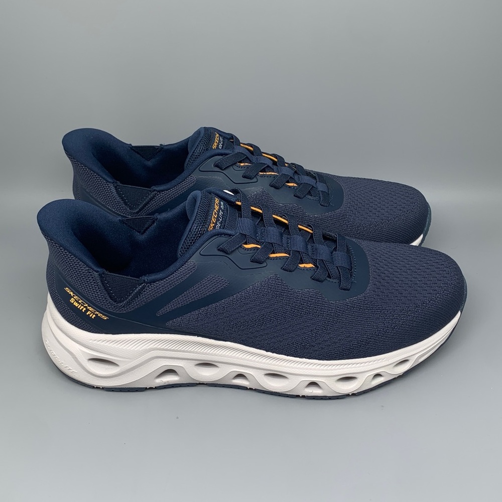 Skechers Arch Fit Navy Walking Shoes 255047 Men’s Sz 11‎ NWT